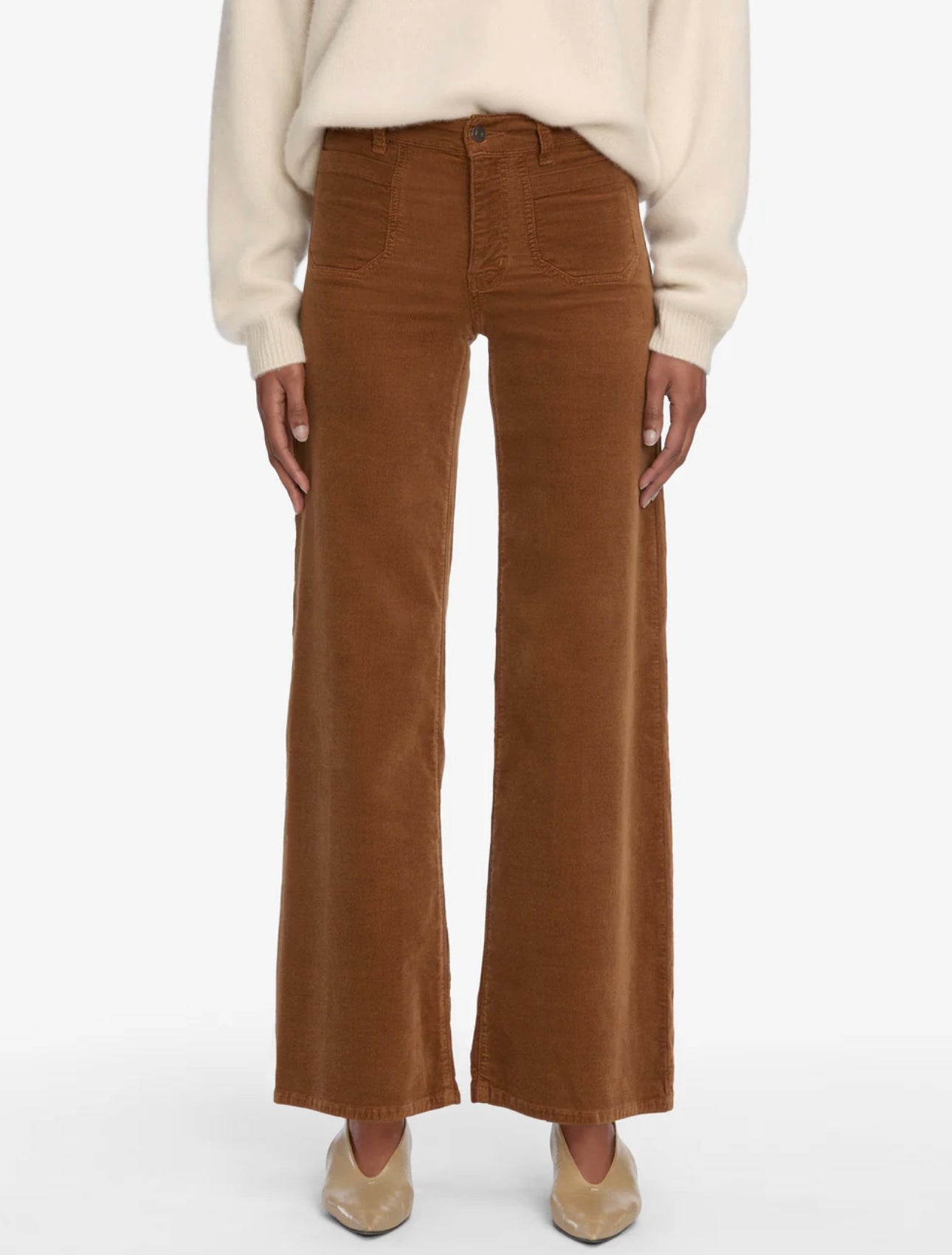 Frame Le Slim Palazzo Modernist Pocket Corduroy
