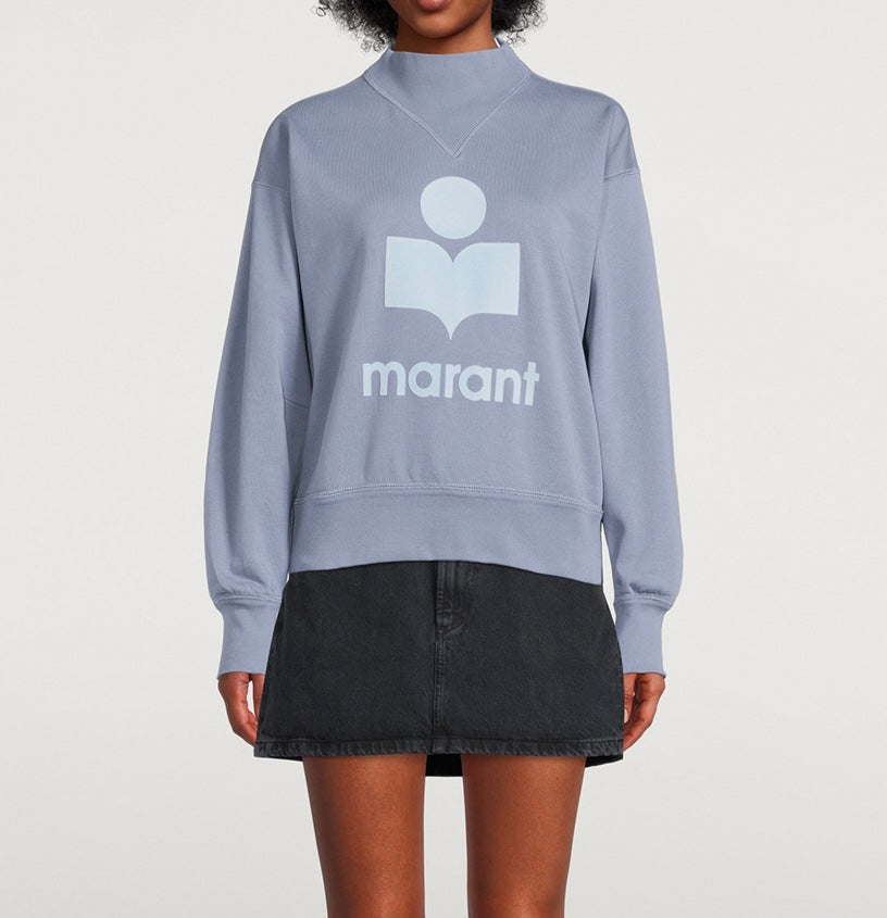 Isabel Marant Blueish Logo Sweater