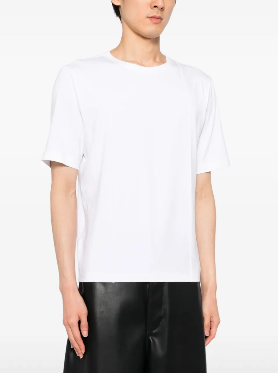 Peter Do
pleat-detail cotton T-shirt