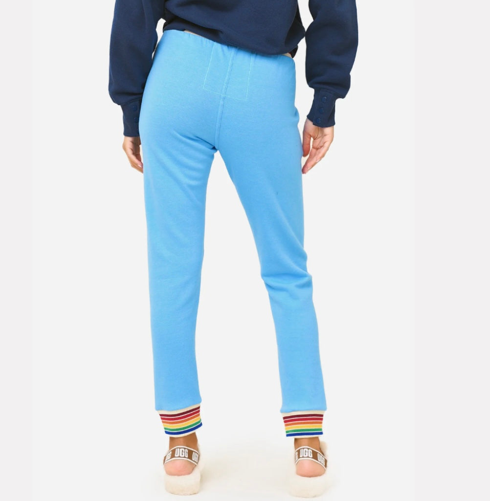 AVIATOR NATION
Women's Rainbow Rib Zip-Up & Sweatpant - SET
