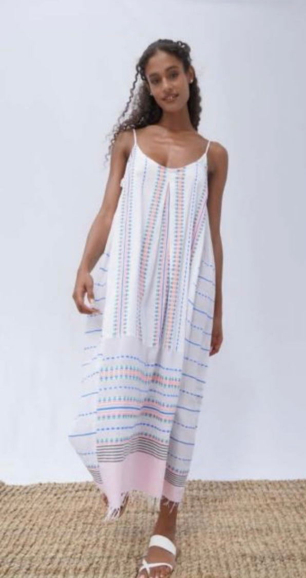 LEMLEM
Doti Long Slip Dress | Pale pink