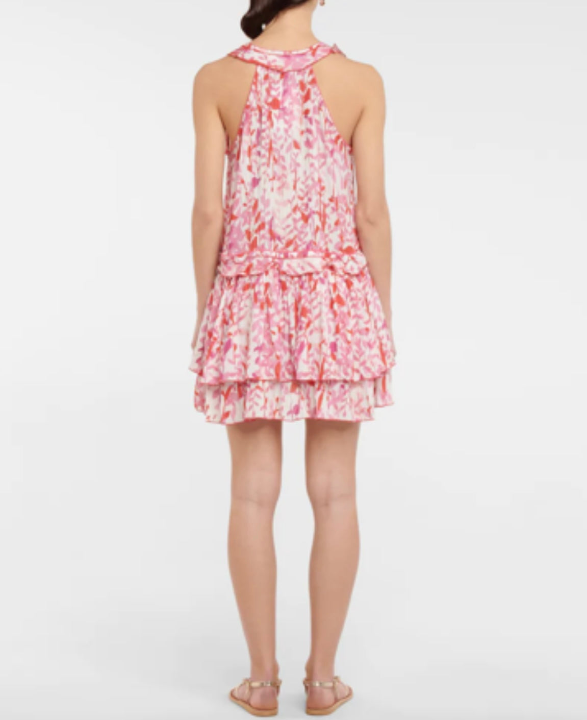Poupette St Barth - Mae Mini Dress in Pink Esterel