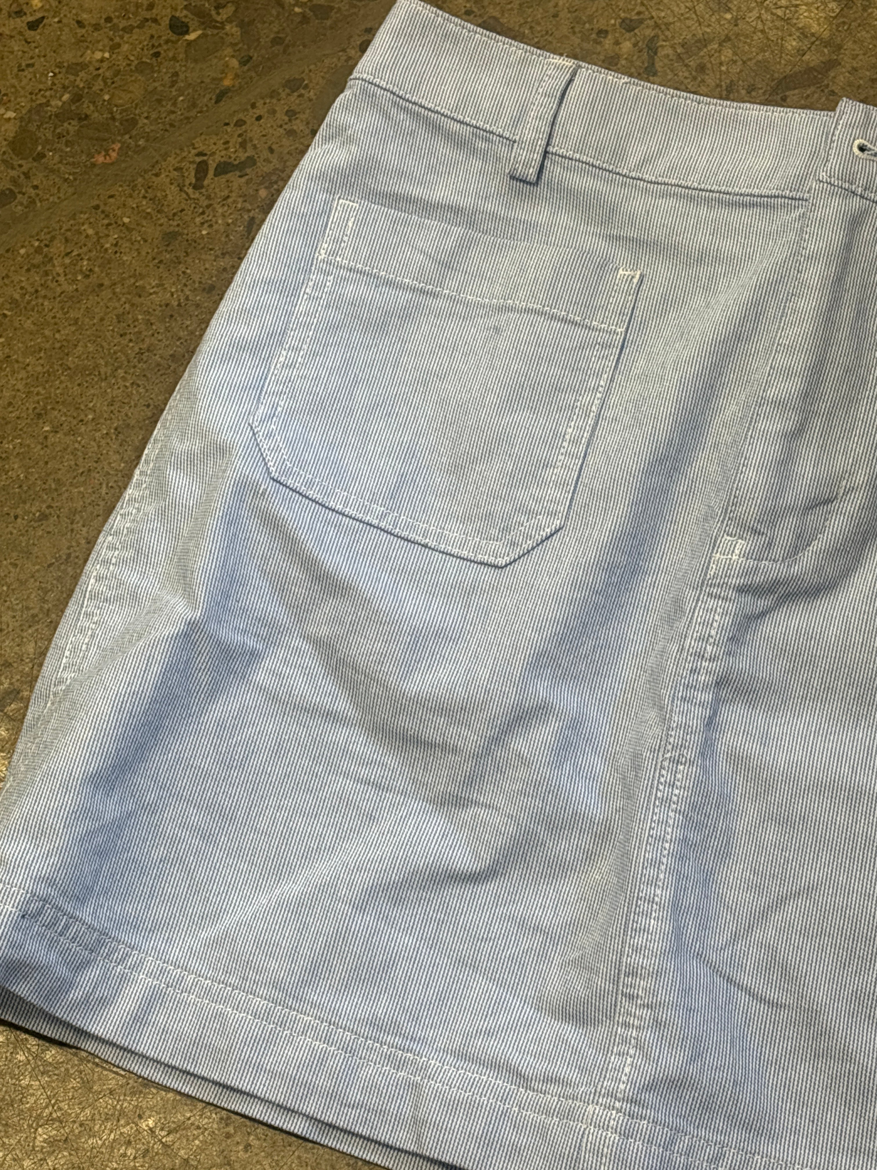 J CREW light blue cotton skirt