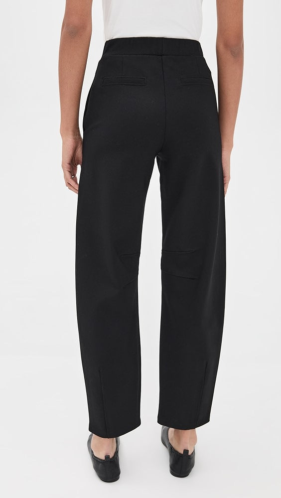 ALIGNE Markus black barrel dress pant NWT
