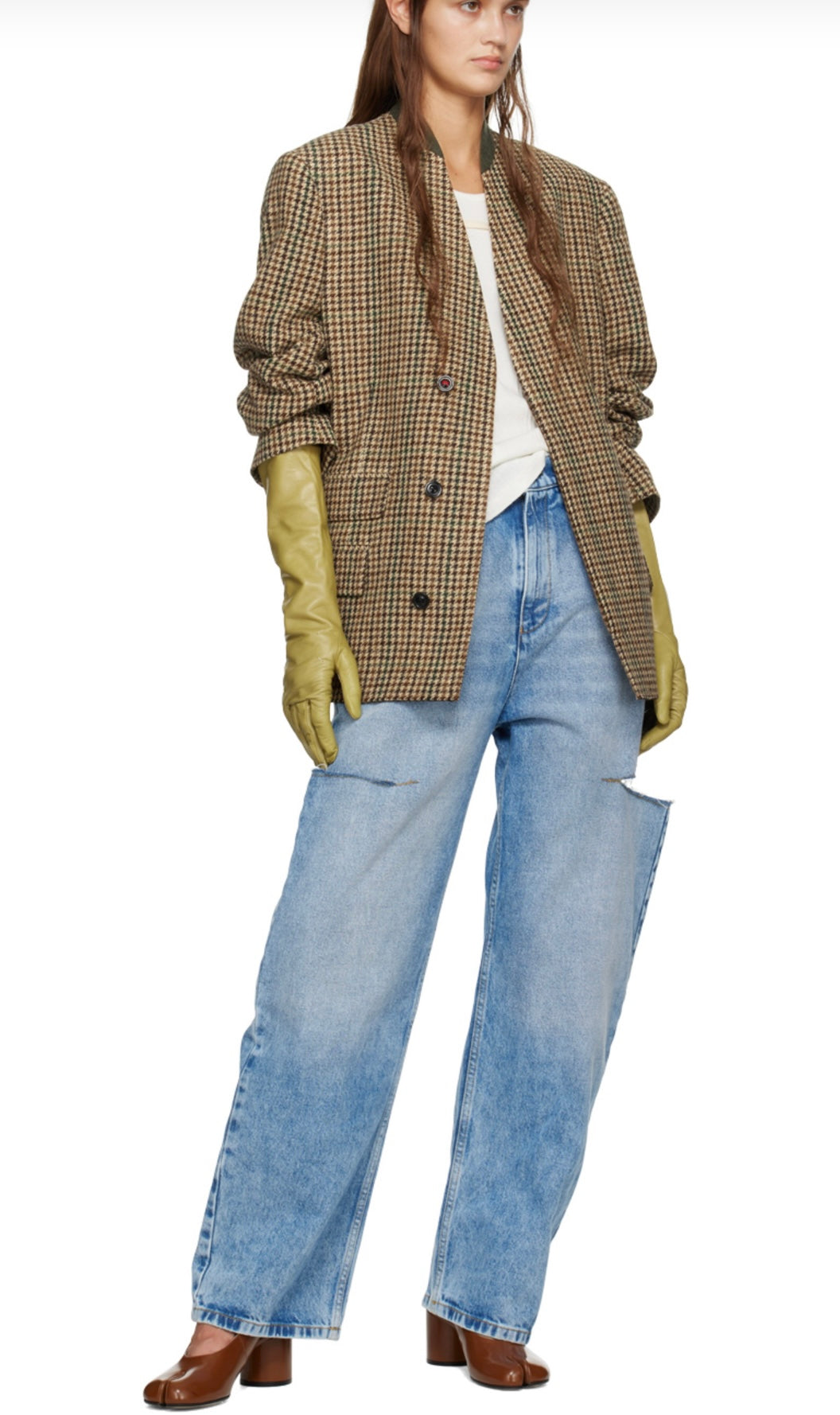 Maison Margiela Side Slit 5 Pockets Jeans