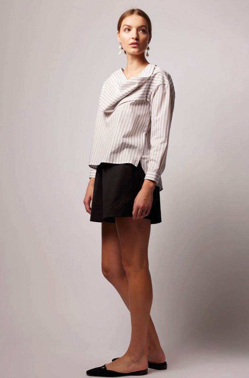 T.LINE - Margaux Shirt - Sand Stripe