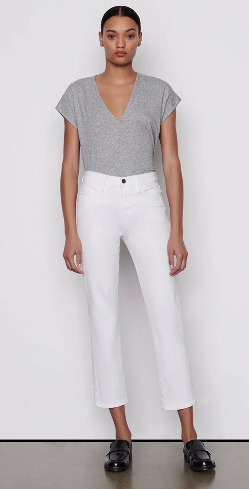 FRAME - Le High Straight Leg Jeans