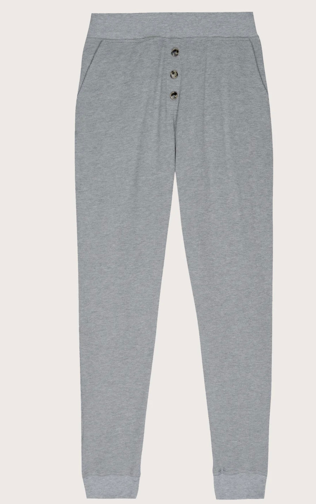DONNI - Waffle Henley sweatpants
