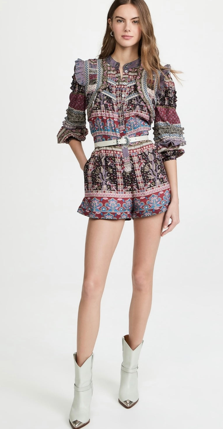 Sea New York -
Long Sleeve Romper