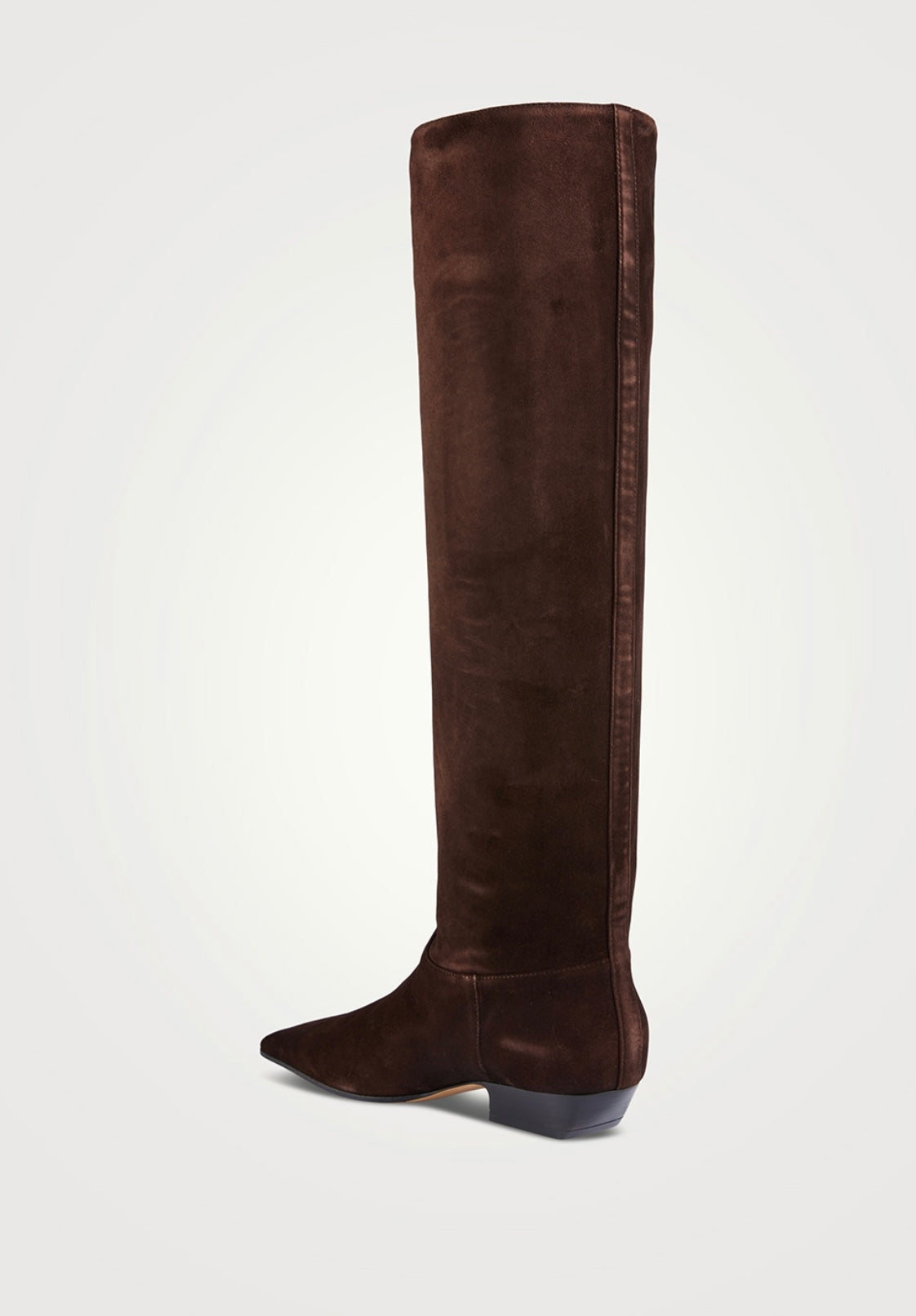 KHAITE
The Marfa Suede Knee-High Boots