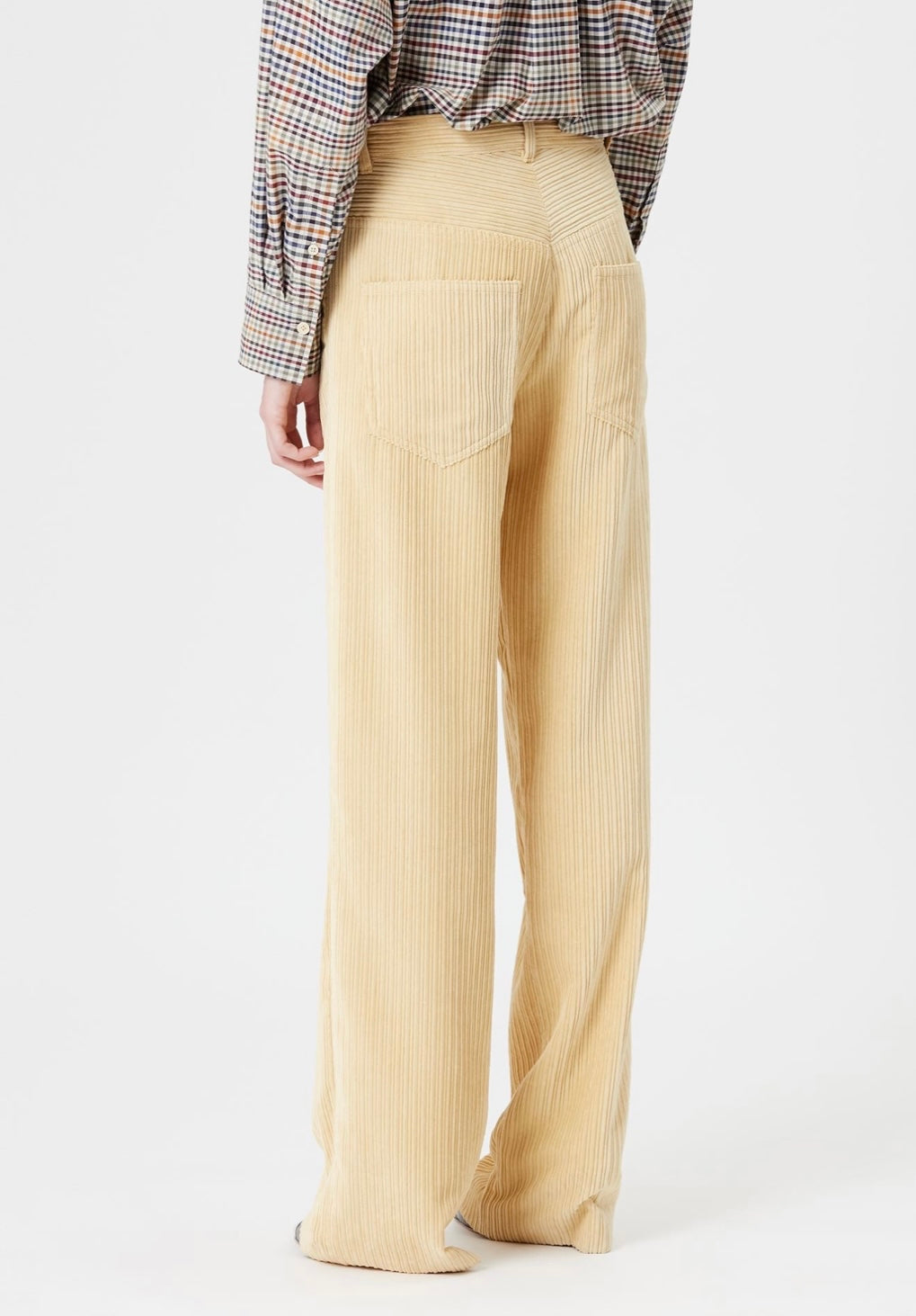 ISABEL MARANT - MILORSY CORDUROY VELVET FLARE PANTS
