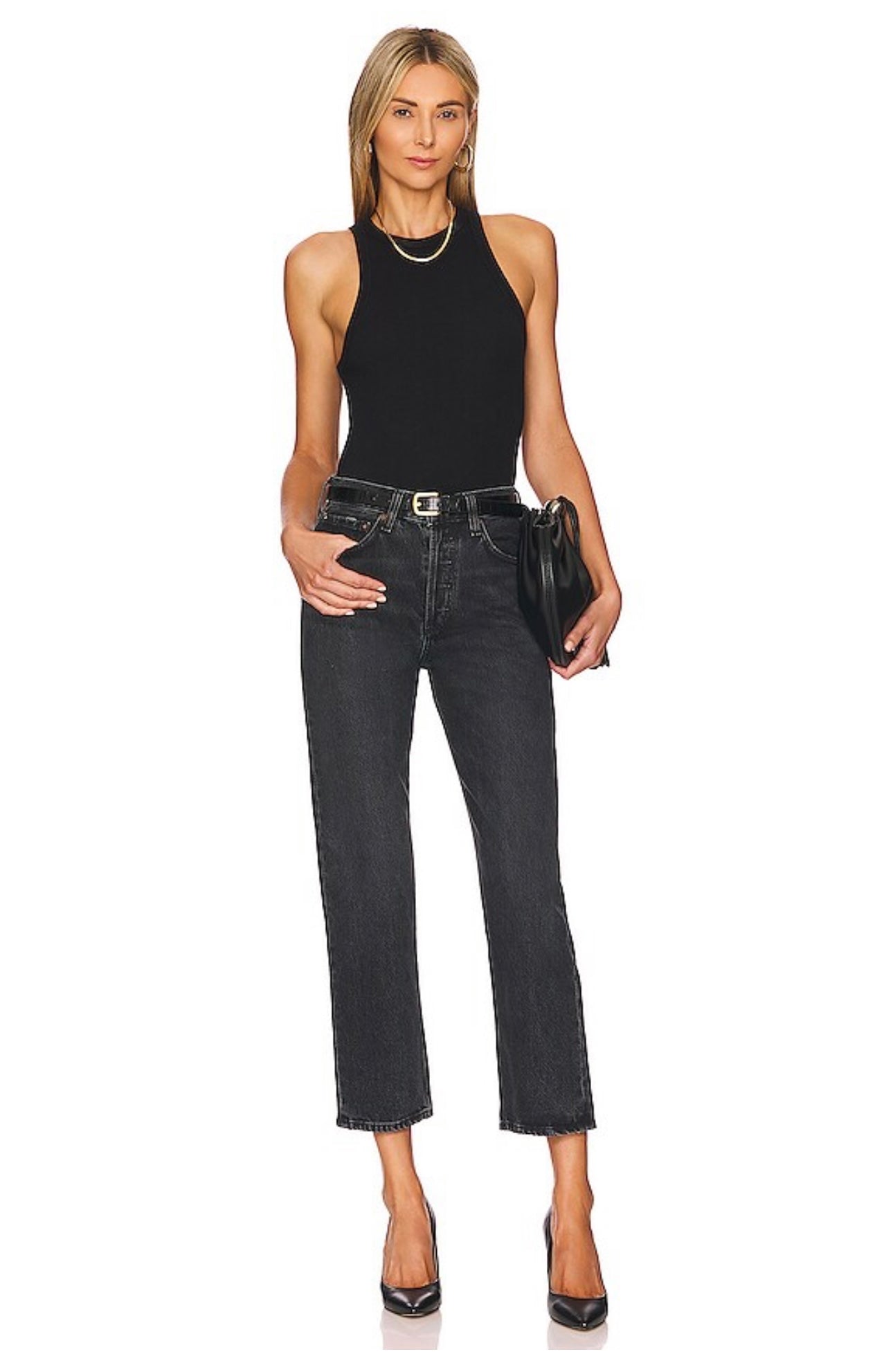 AGOLDE - Black Wyman Jeans