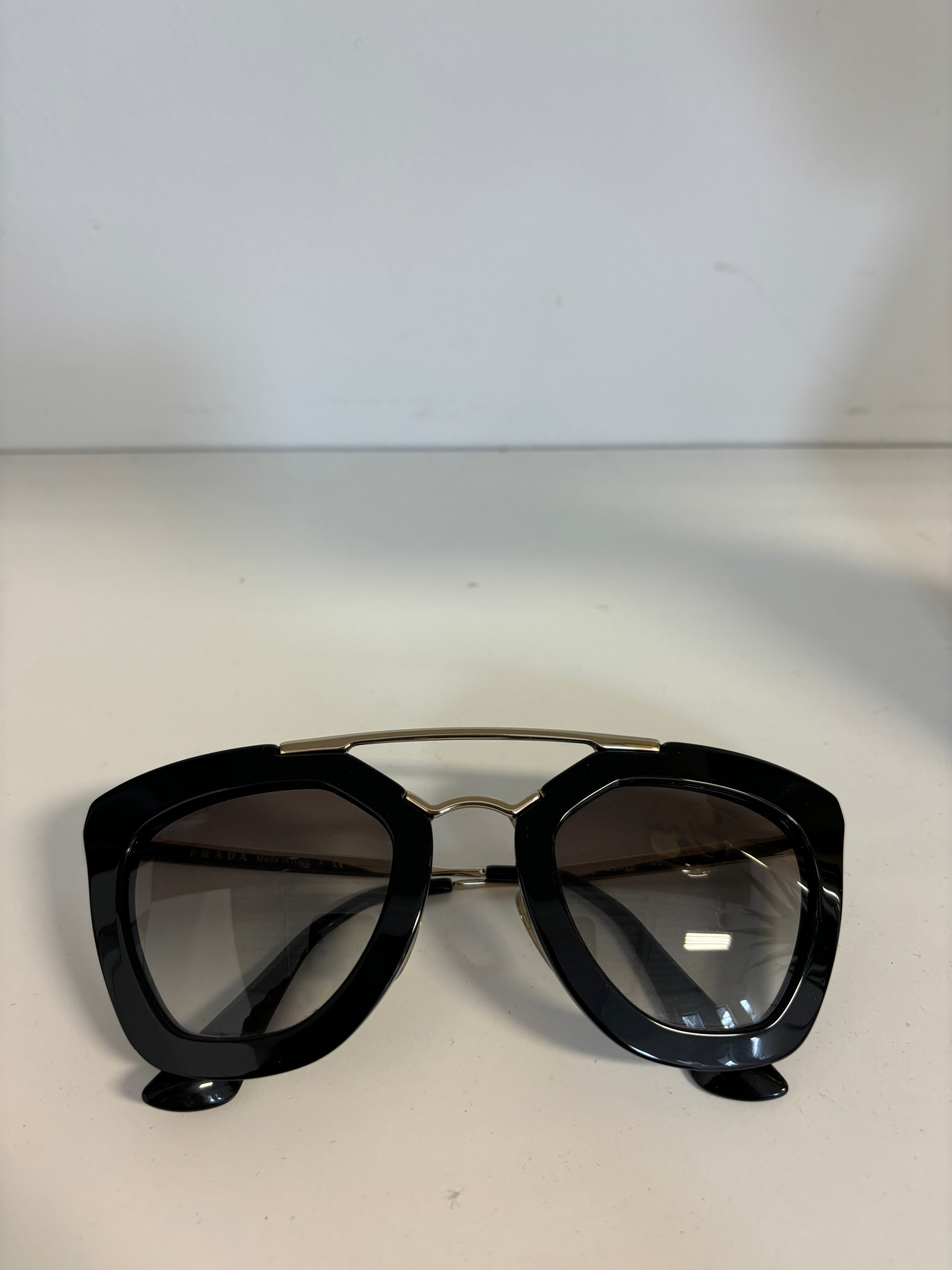 Prada Sunglasses with Gold Arms