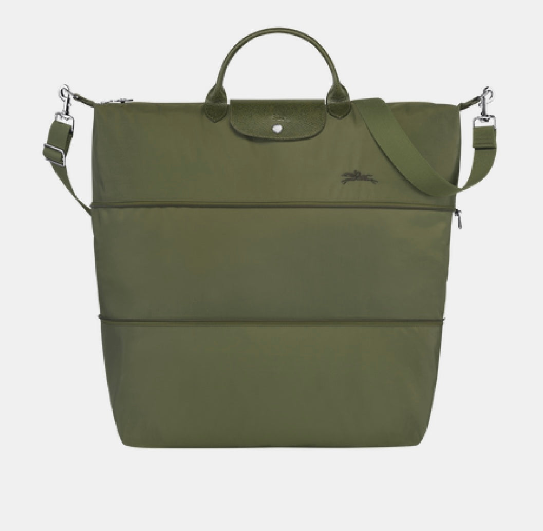 Longchamp Le Pliage Green Travel bag expandable