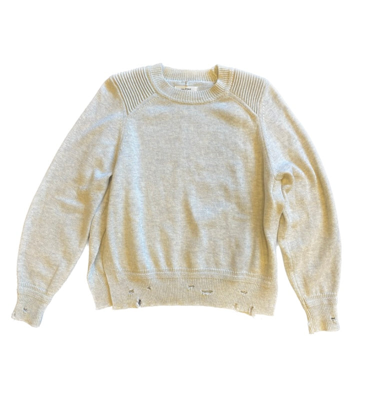 Isabel Marant Etoile - LONG SLEEVE DISTRESSED JUMPER