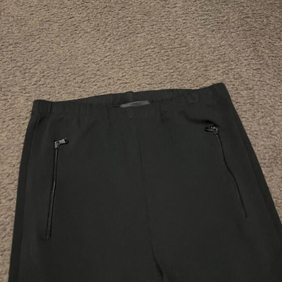 Wardrobe NYC black scuba dress pants