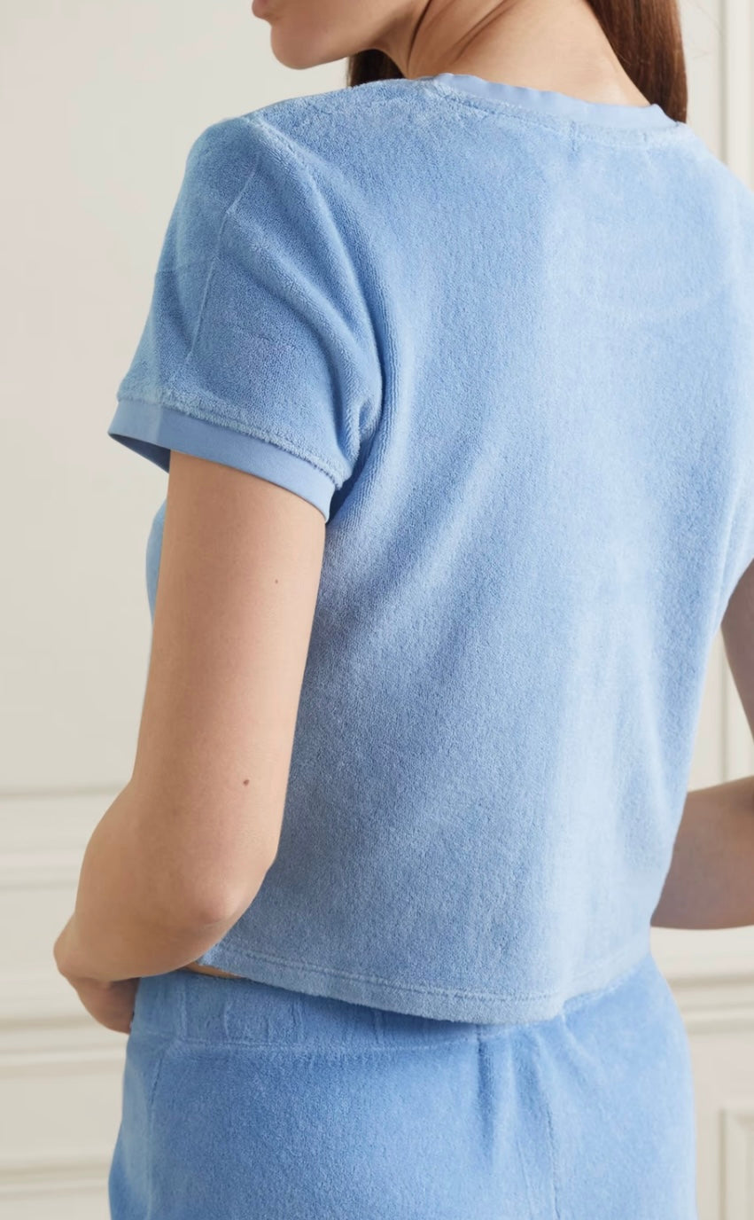 SUZIE KONDI - 
Tosk Cotton-Blend Terry Track Pants & Top & Sweater