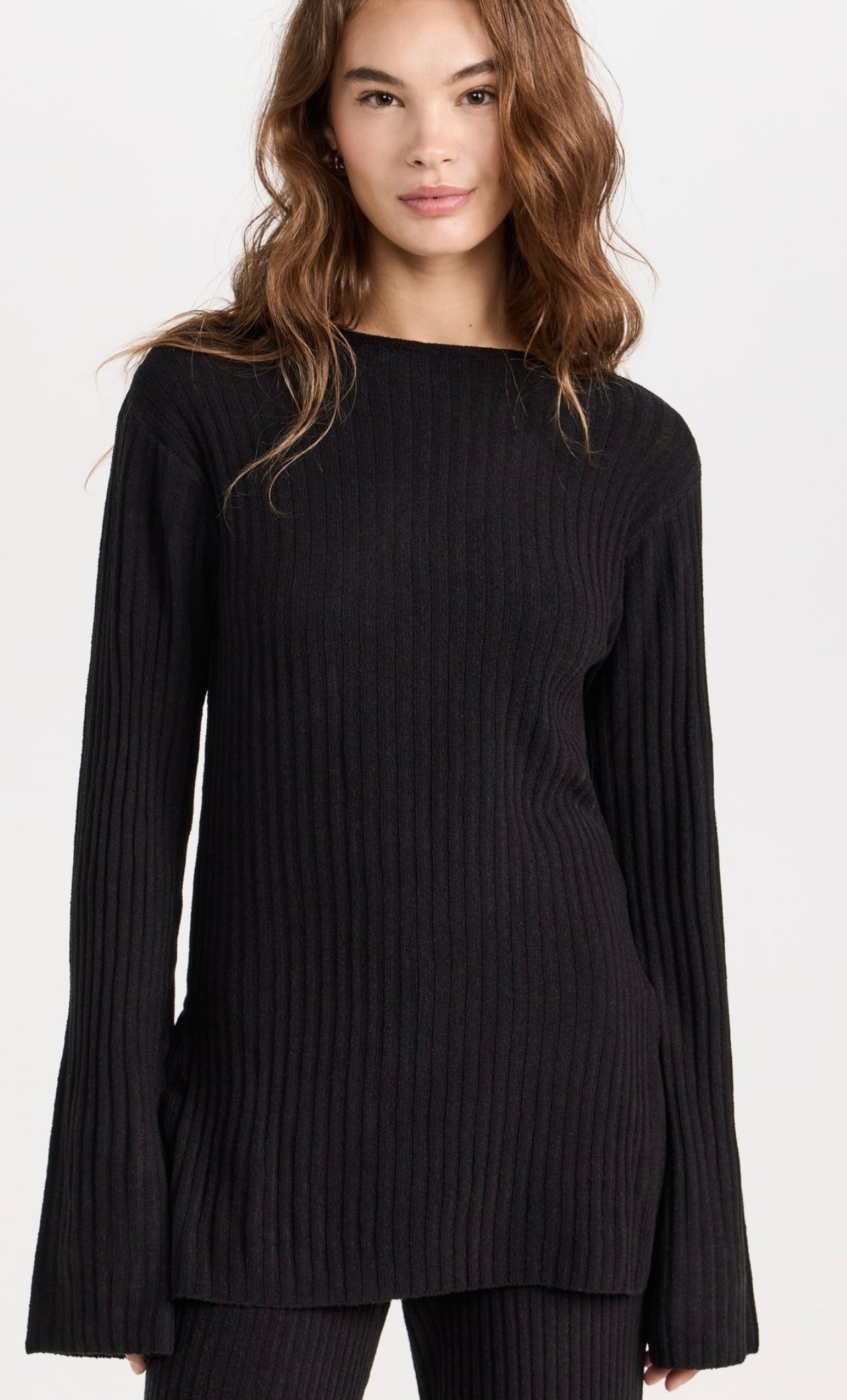 Faithful the brand - Mitras Tunic Top Black & Santi Pant Black SET