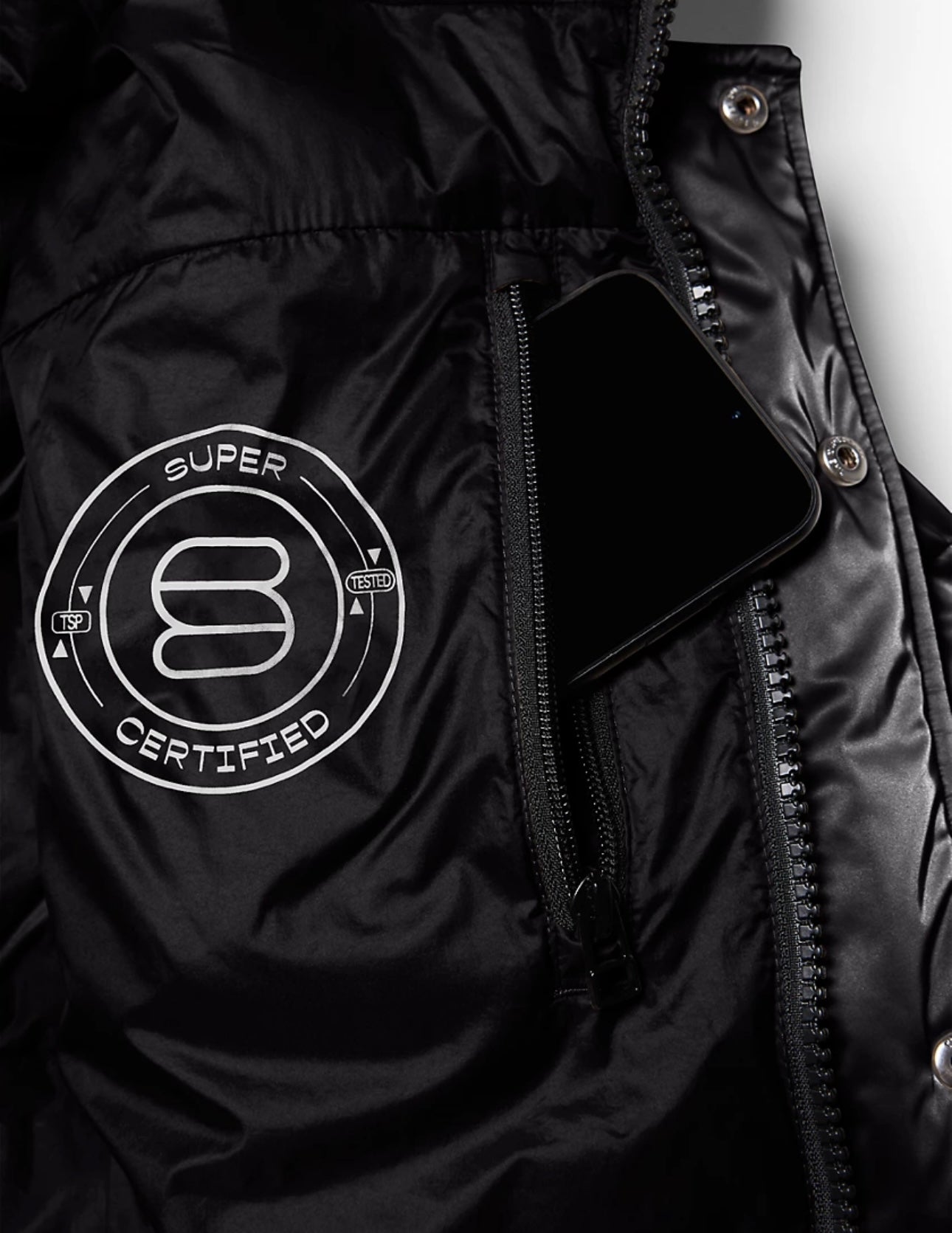 The Super Puff-
Liquid Shine goose down puffer jacket