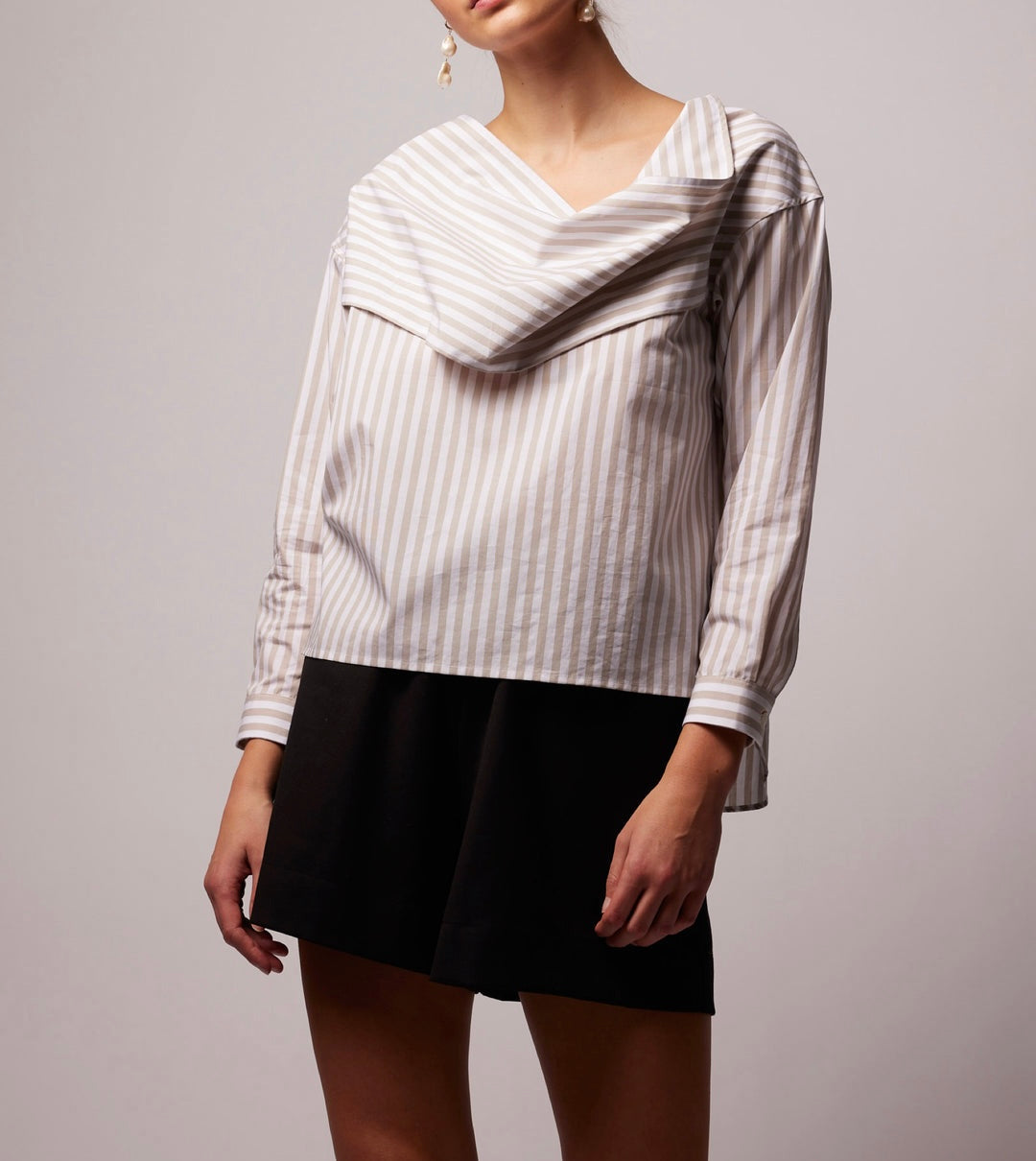 T. Line by Trouvaille Striped Blouse