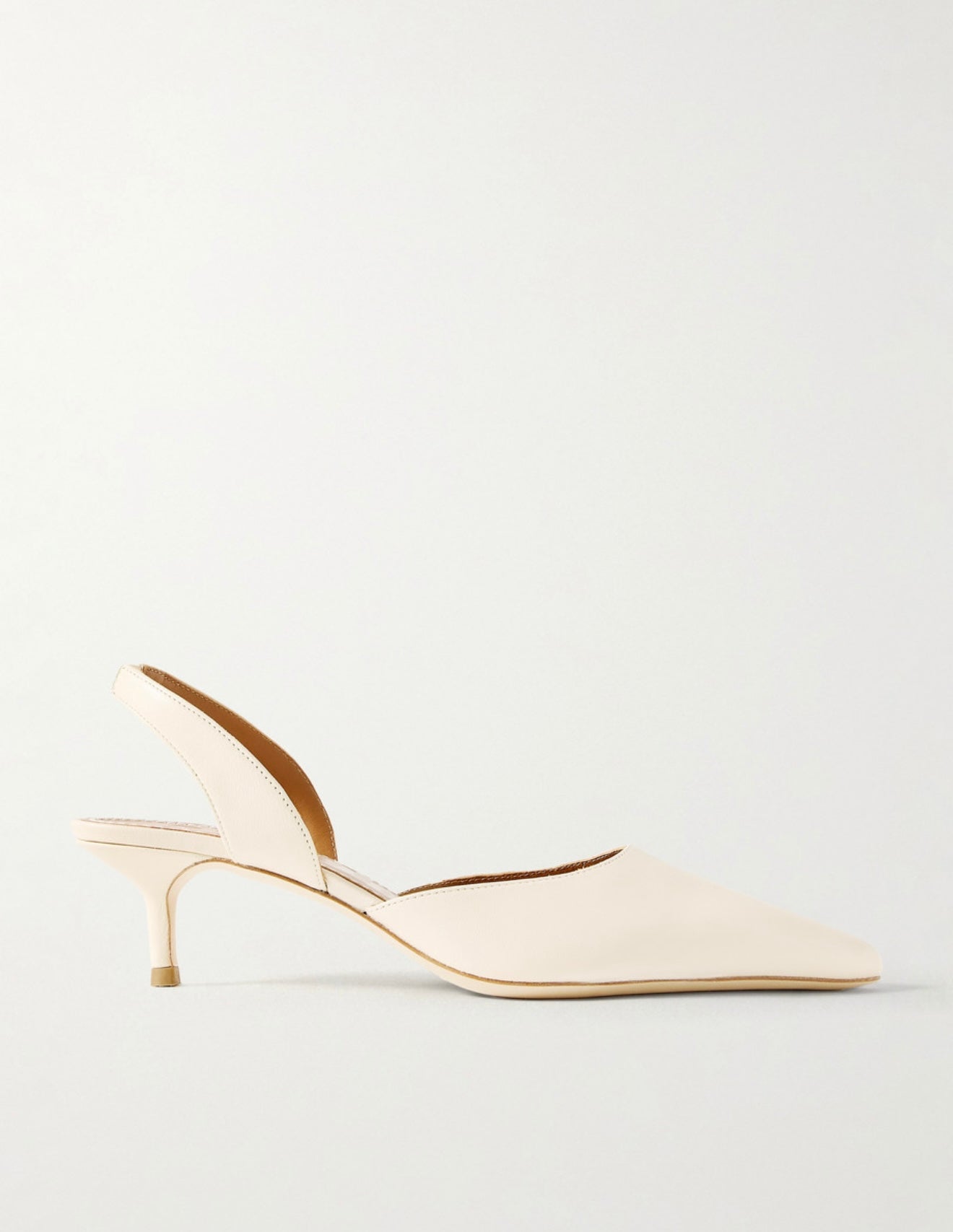 Staud - Sebastian Leather Sling-backs