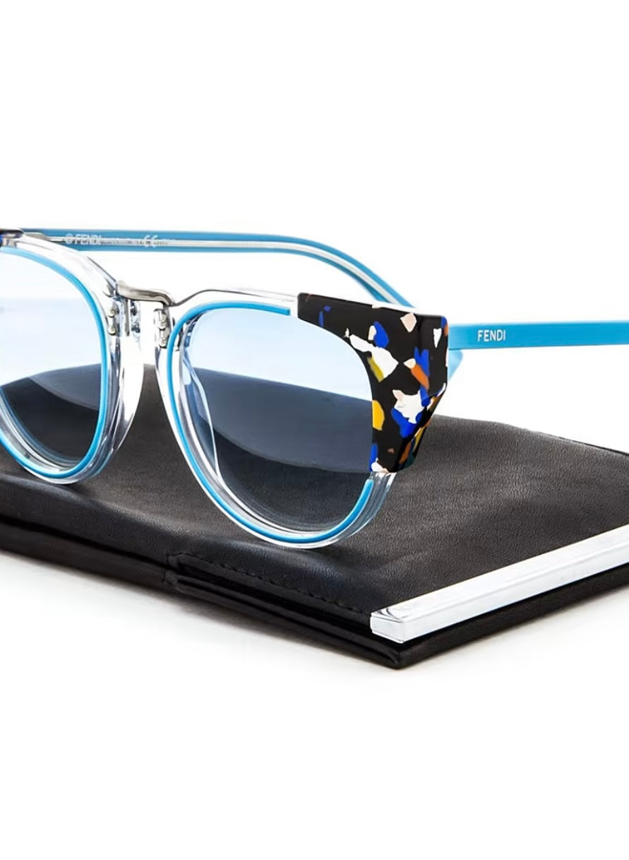 FENDI blue sunglasses