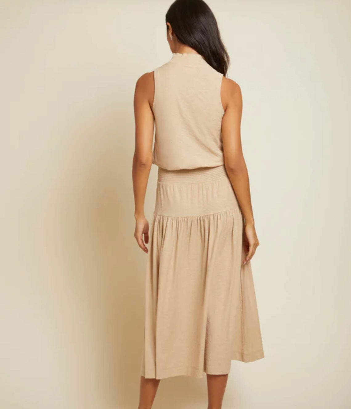NATION - MARGOT TURTLENECK TANK DRESS