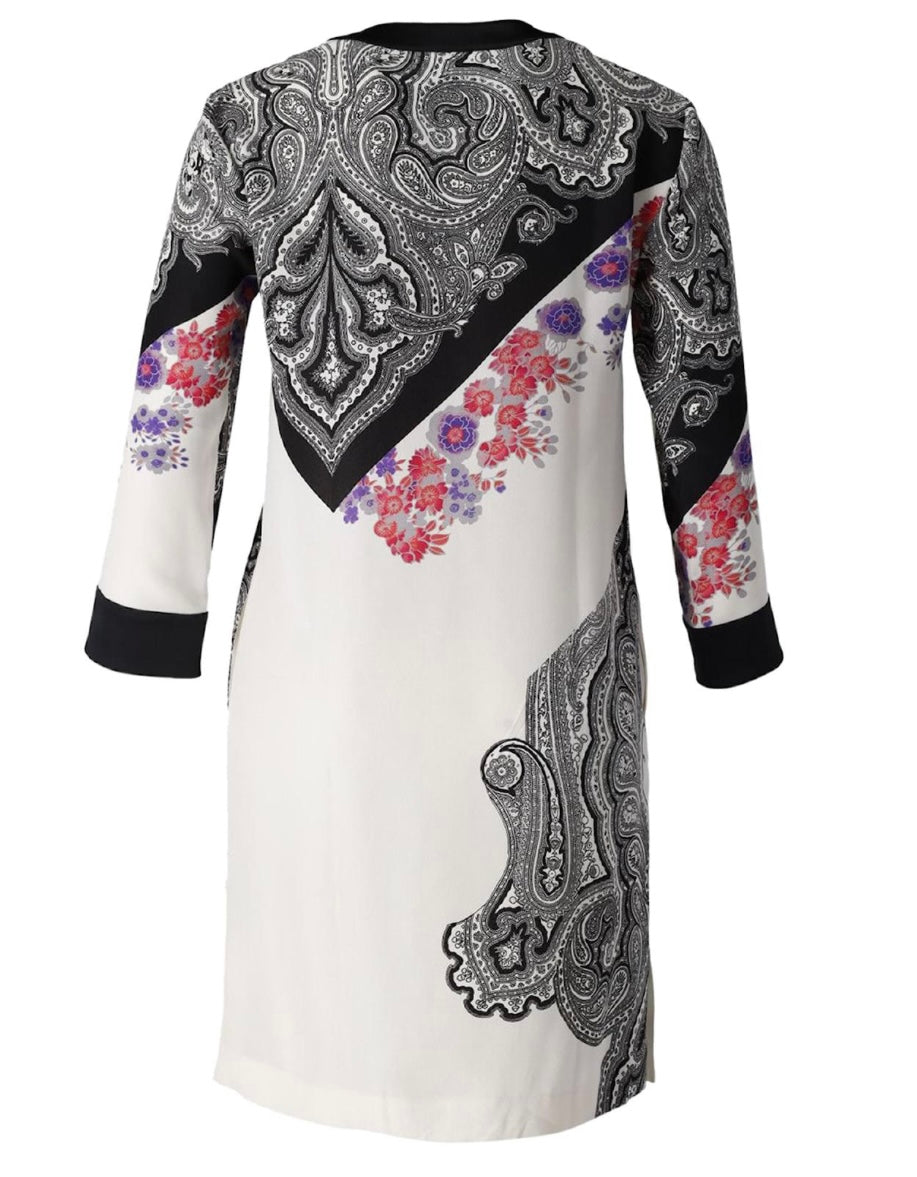 ETRO midi length printed dress