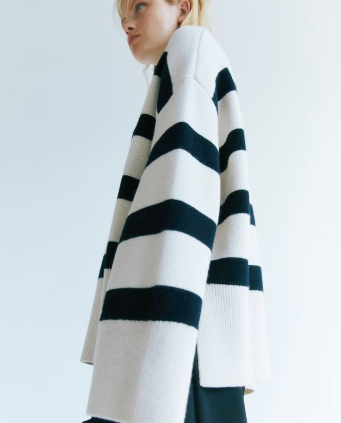 H&M Oversized Mock-turtleneck Sweater