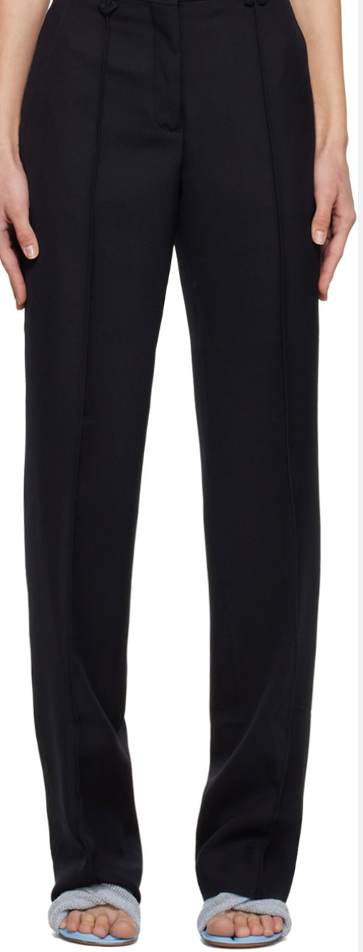 JACQUEMUS black trousers