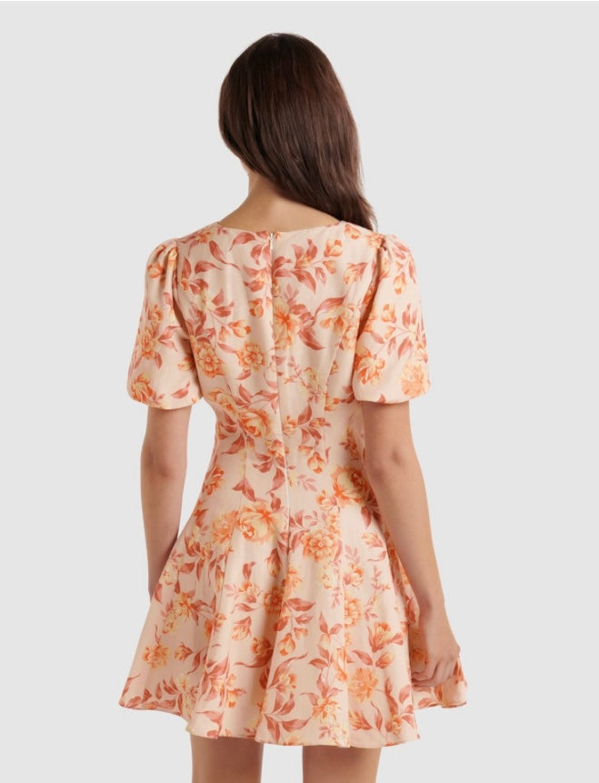 Ever New- Violet Fit and Flare Mini