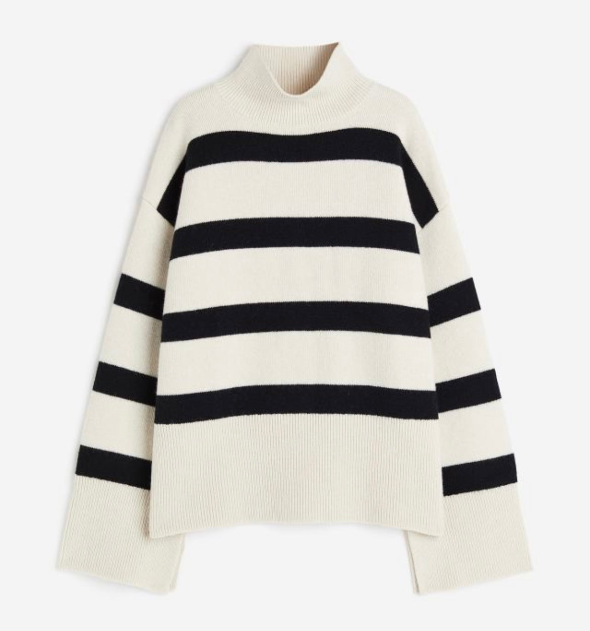 H&M Oversized Mock-turtleneck Sweater