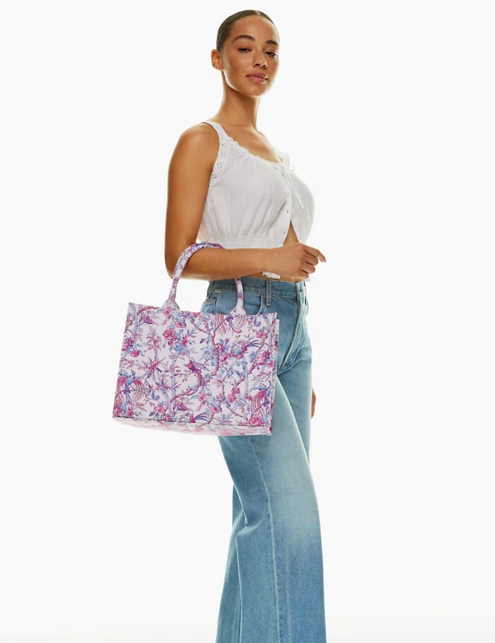 ARITZIA floral tote