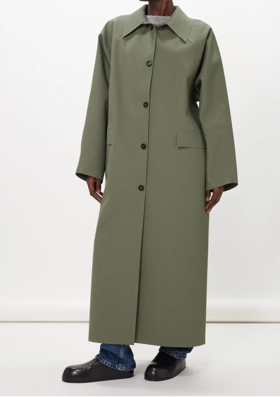 Kassl Editions -
Original Long rubber trench coat