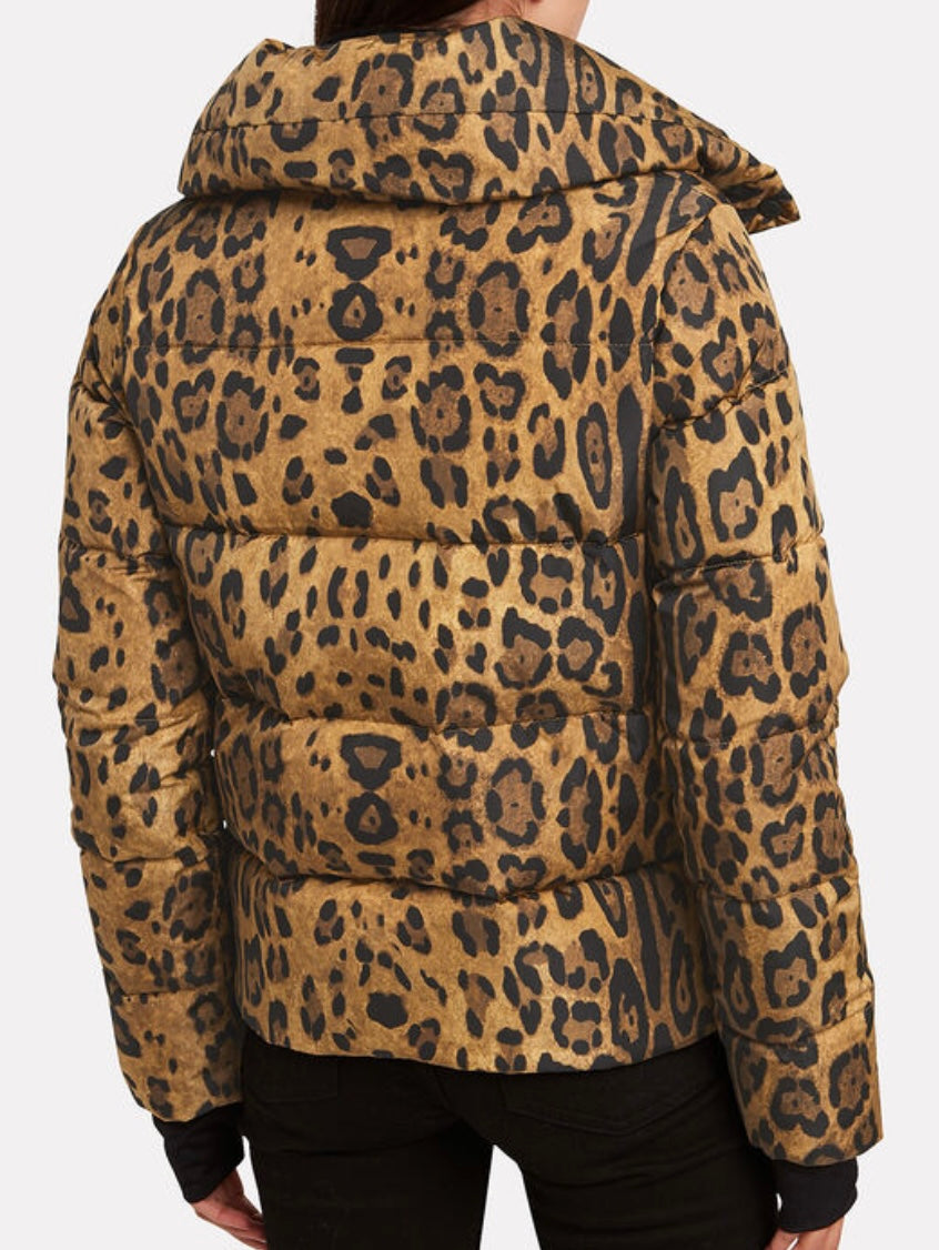 SAM. - Isabel Leopard Puffer