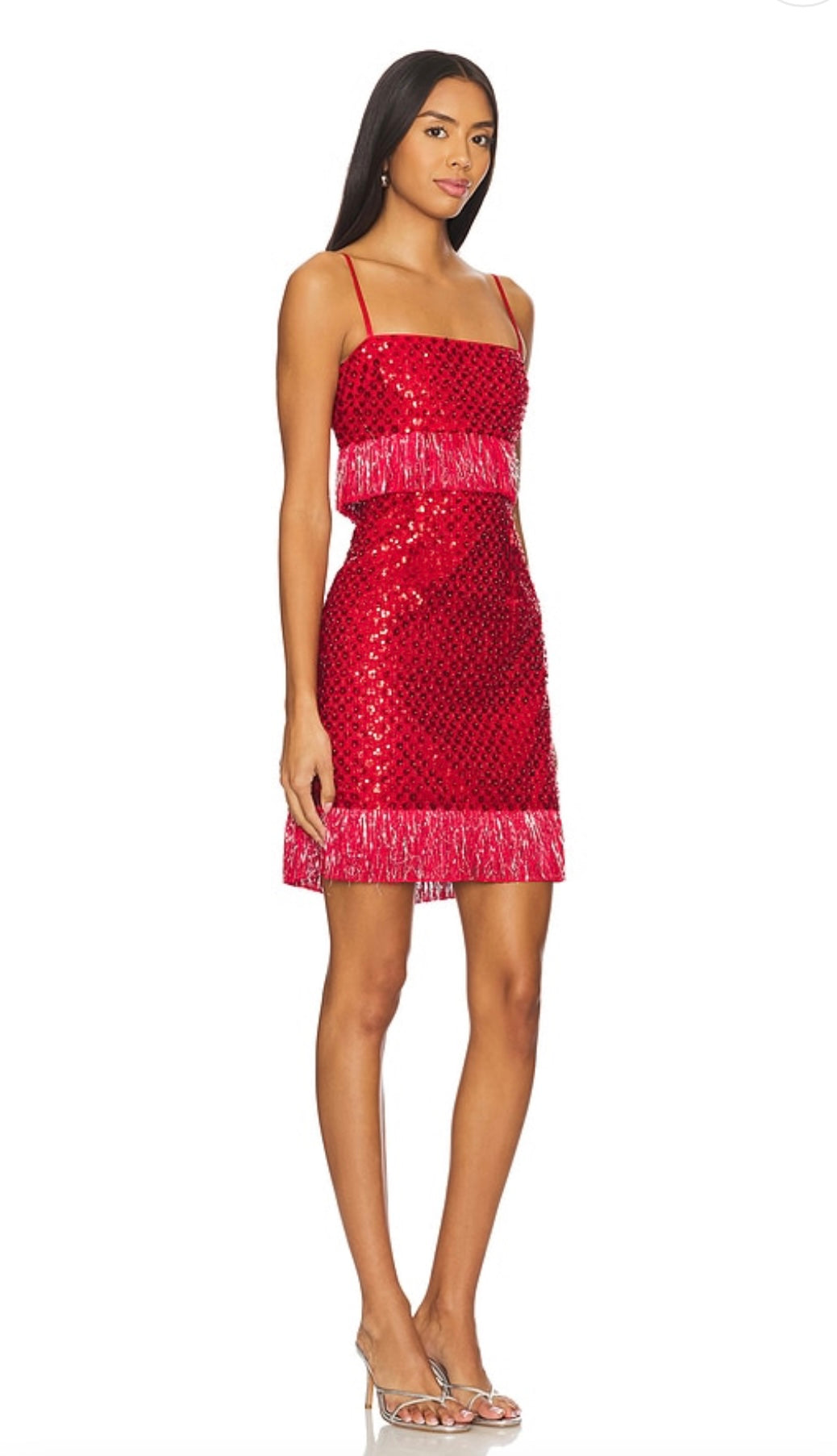 SAYLOR - Caitriona Dress in Ruby