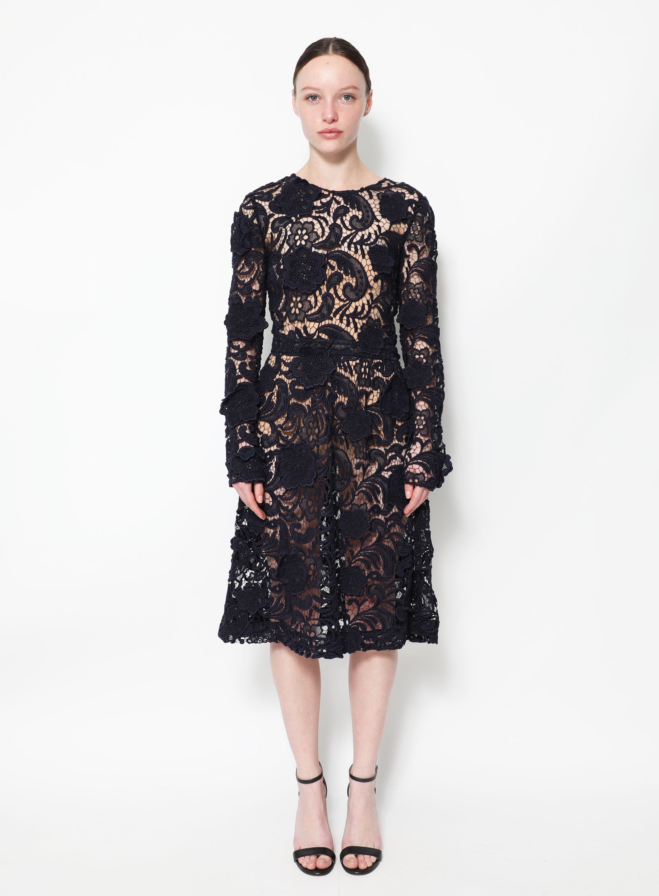PRADA F/W 2008 Guipure Lace Dress
