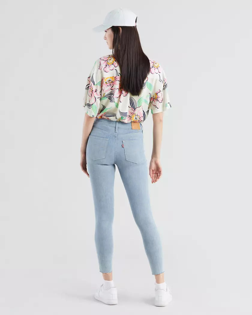 LEVIS pieced 721 high rise ankle skinny jeans
