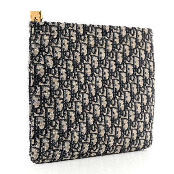 DIOR oblique pouch clutch