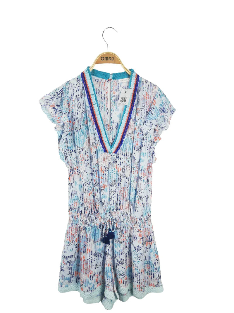 POUPETTE ST BARTH -
Women's Sasha Pleated Short Jumpsuit