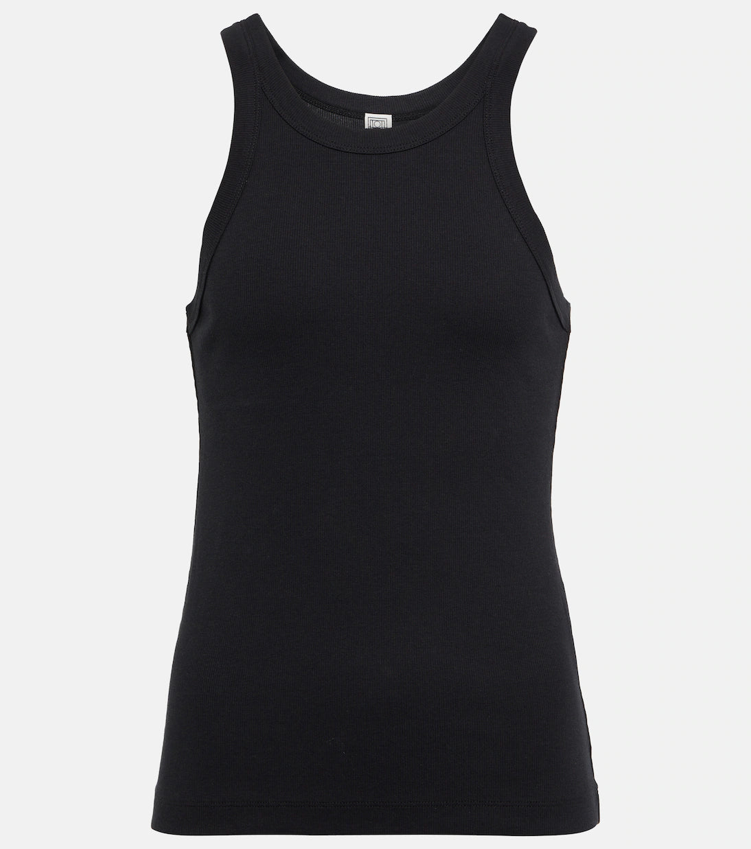 TOTEME black ribbed tank