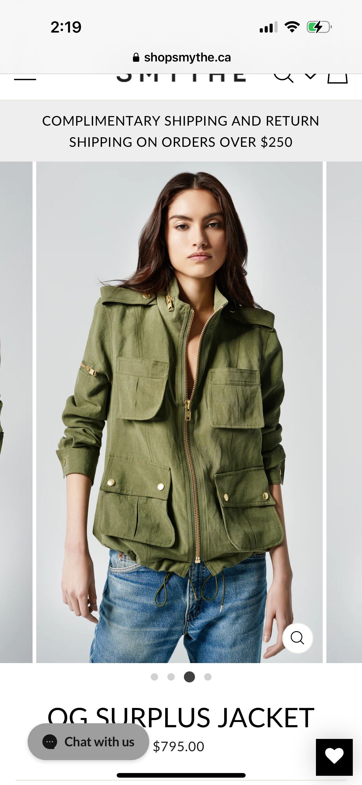 Smythe - Surplus Jacket