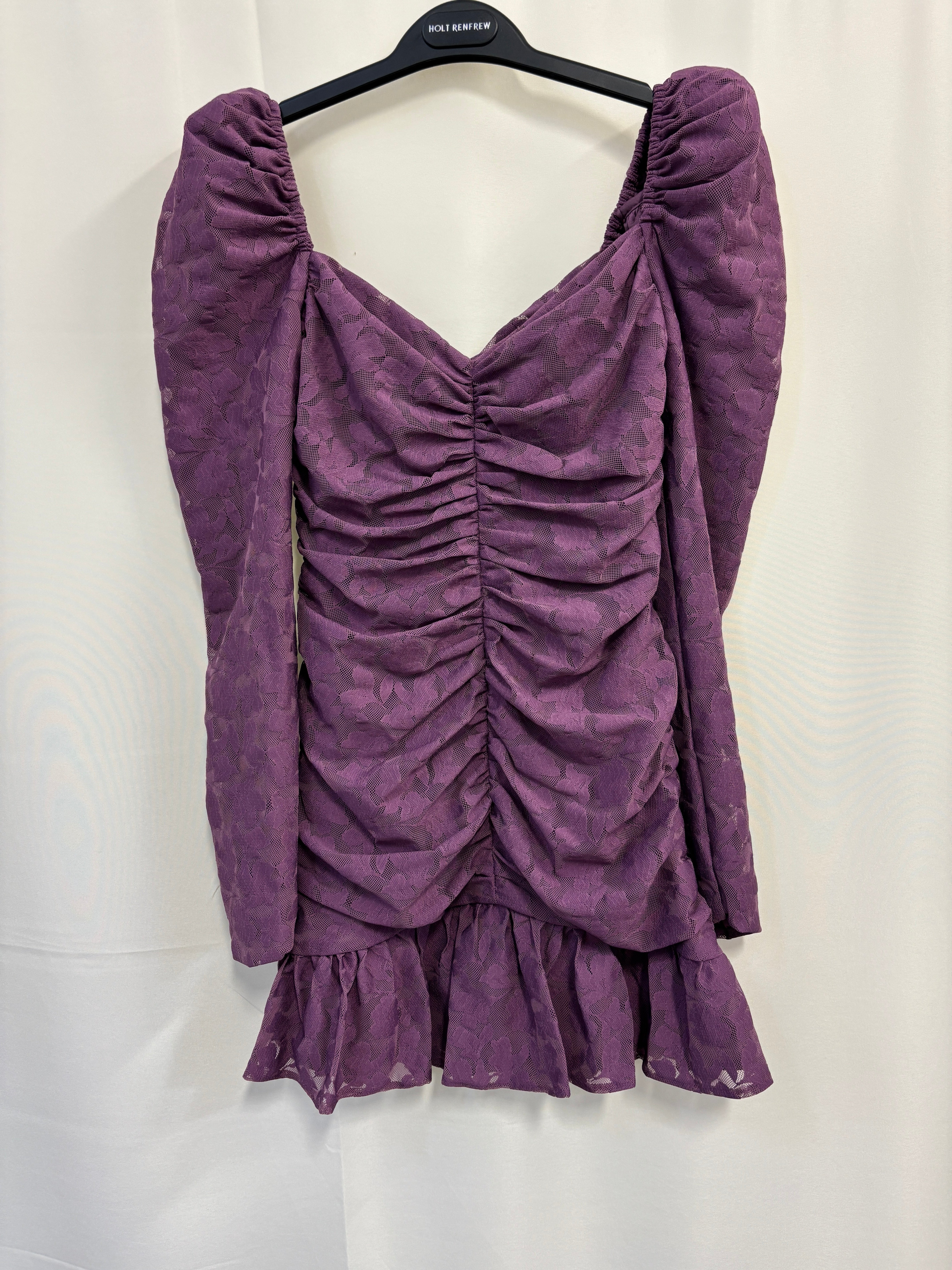 SAYLOR -PURPLE LACE DRESS