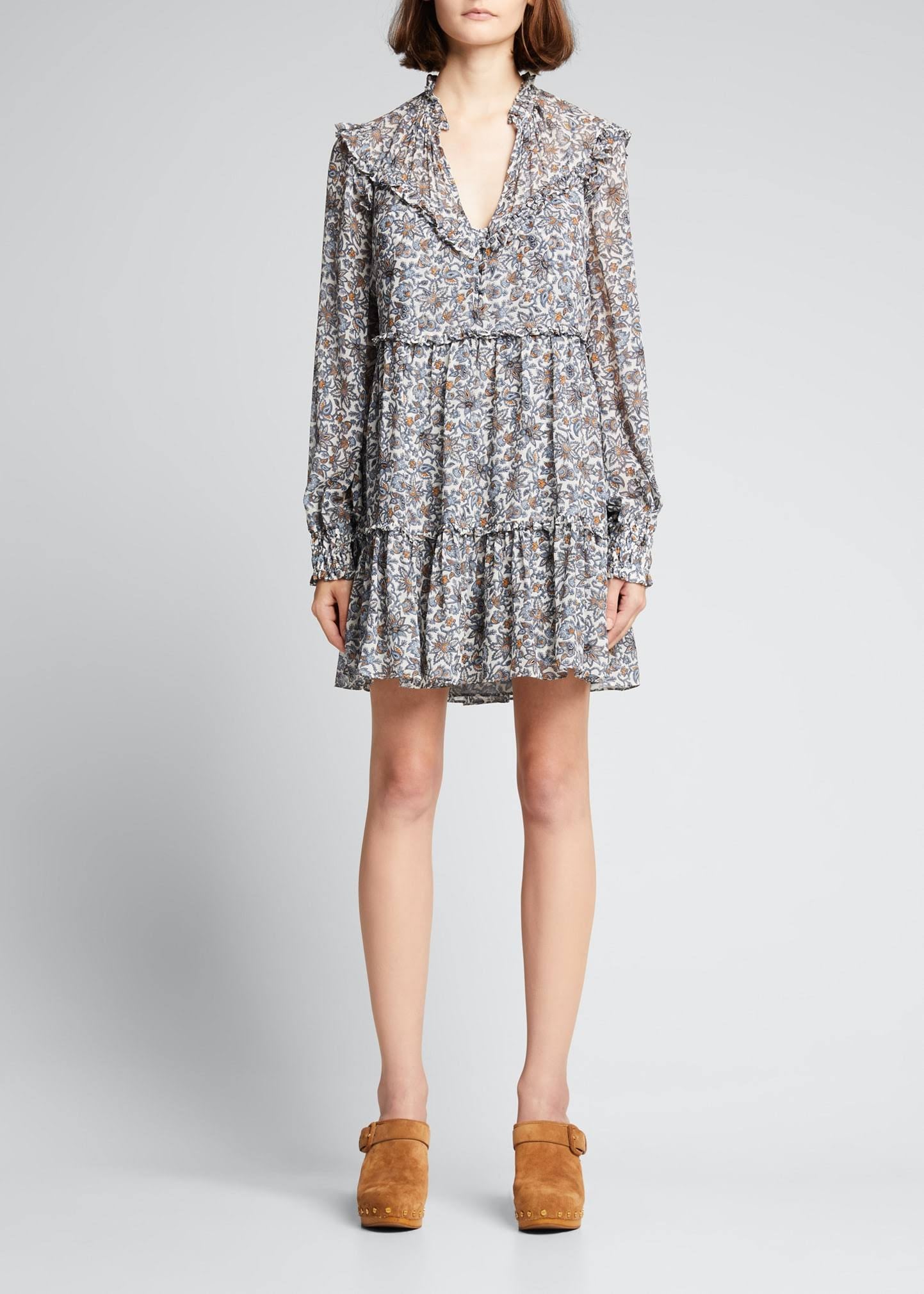 VERONICA BEARD paisley dress