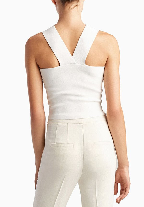 A.L.C. white crop top