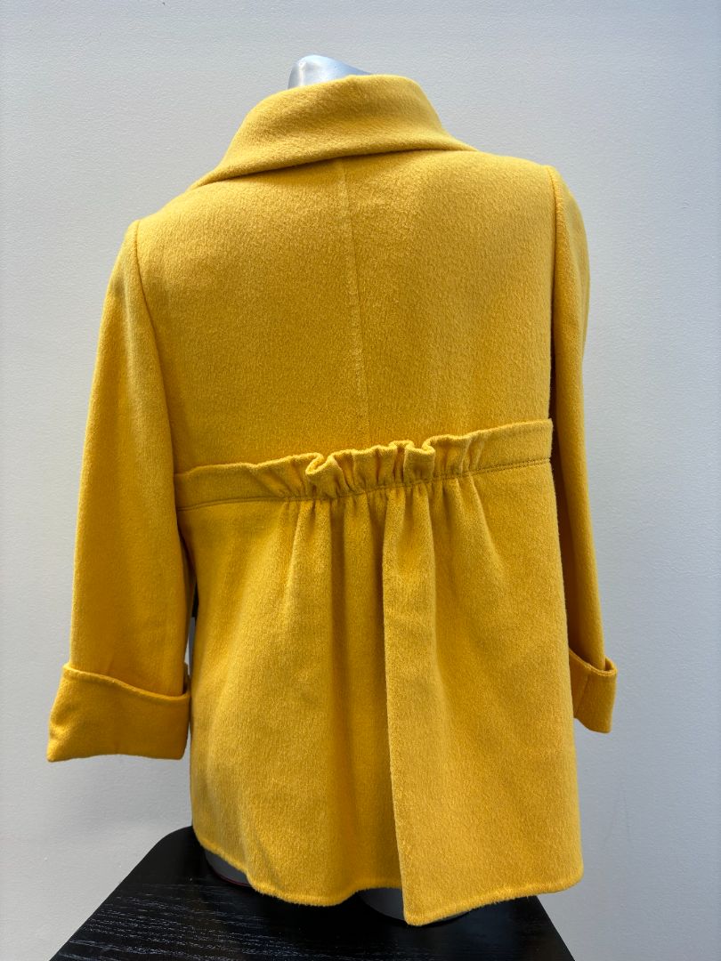 Oscar de la Renta - Camel Wool Jacket