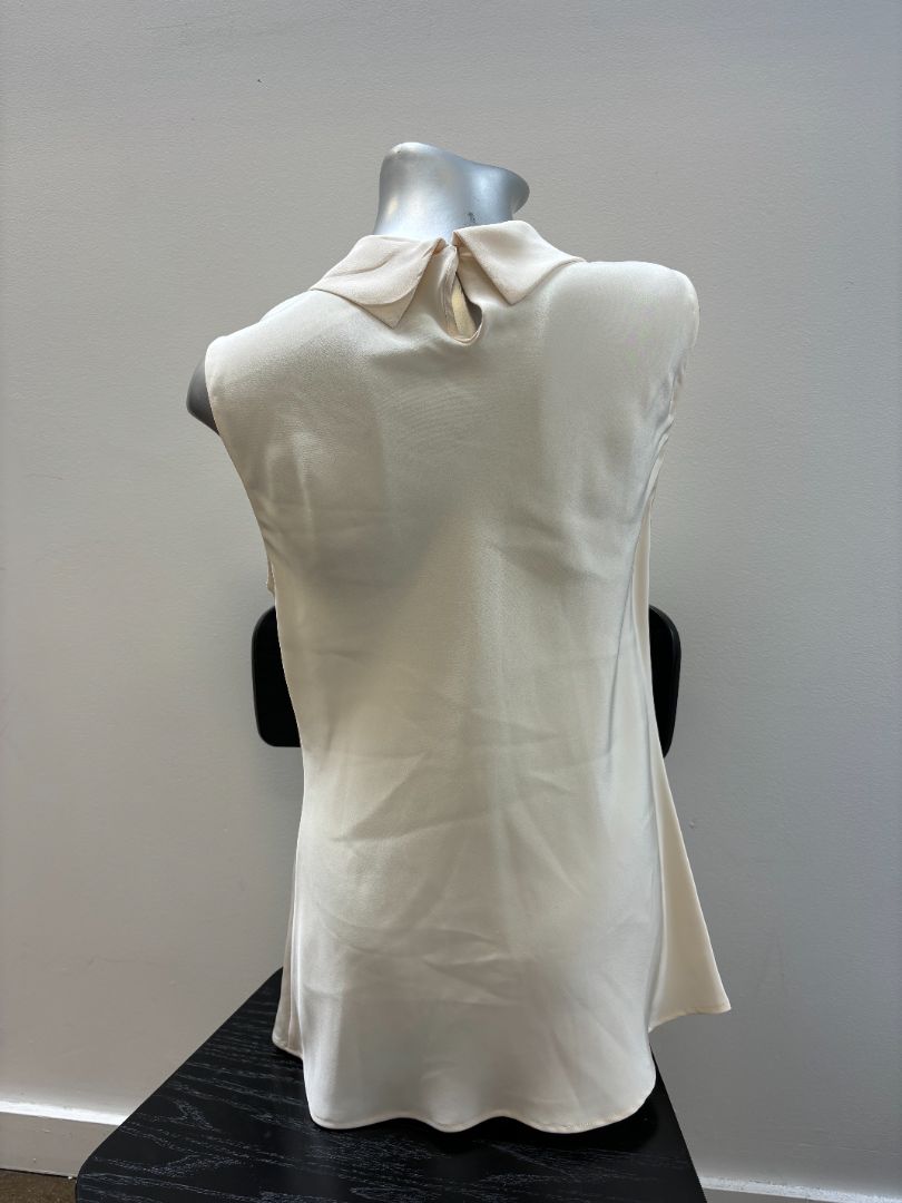 Oscar de la Renta - Sleeveless Silk Blouse