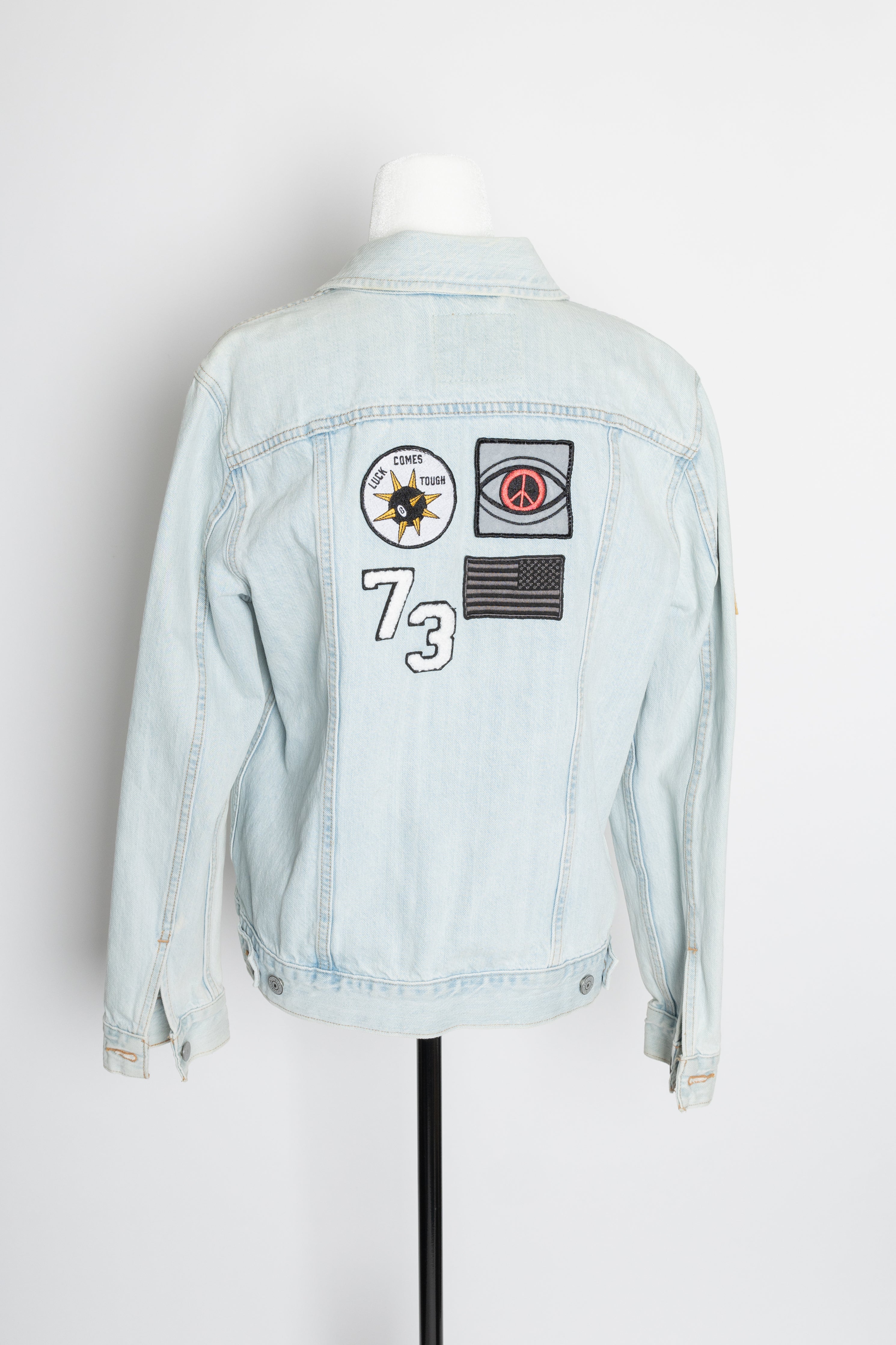 Levis Patchwork Denim Jacket