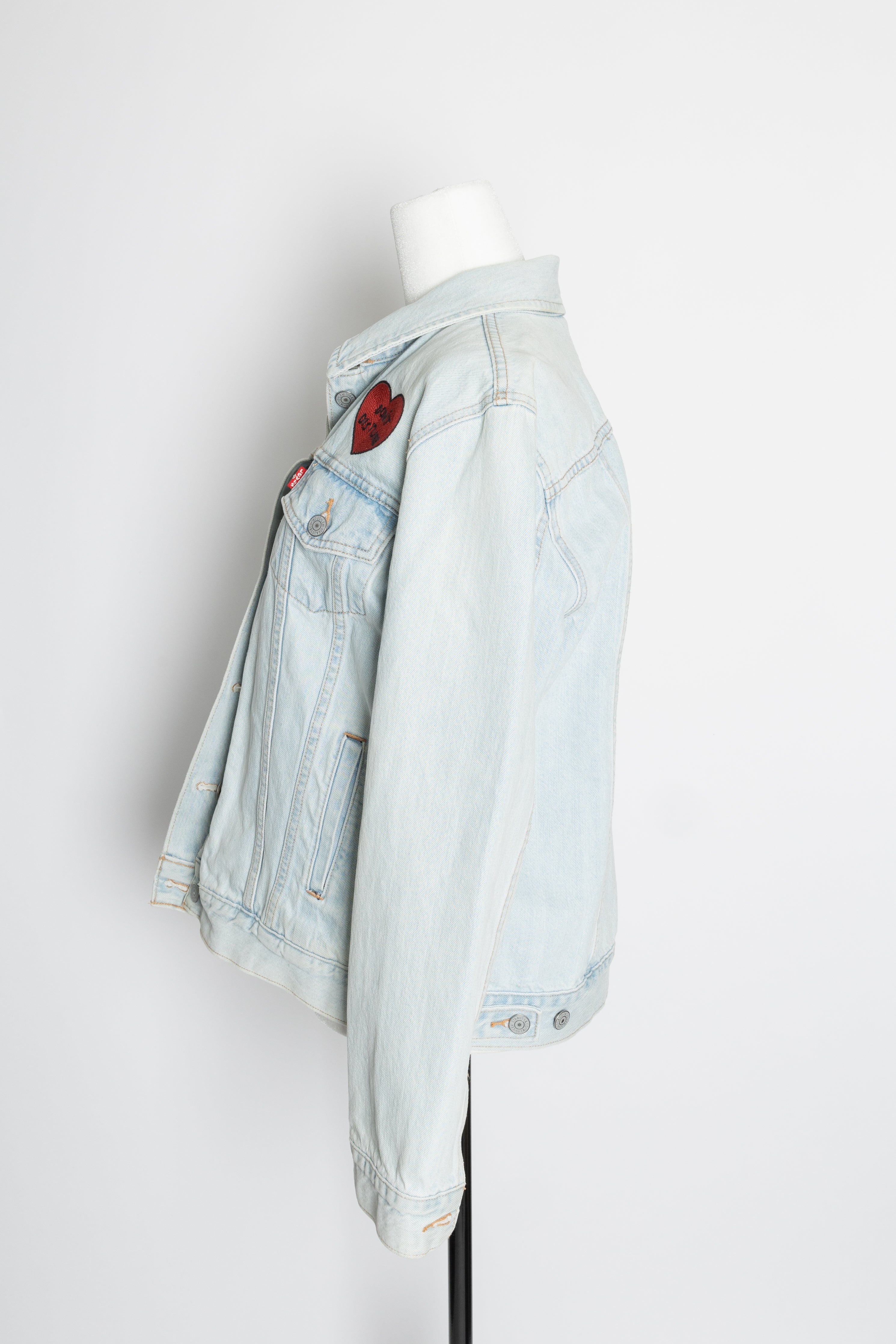 Levis Patchwork Denim Jacket