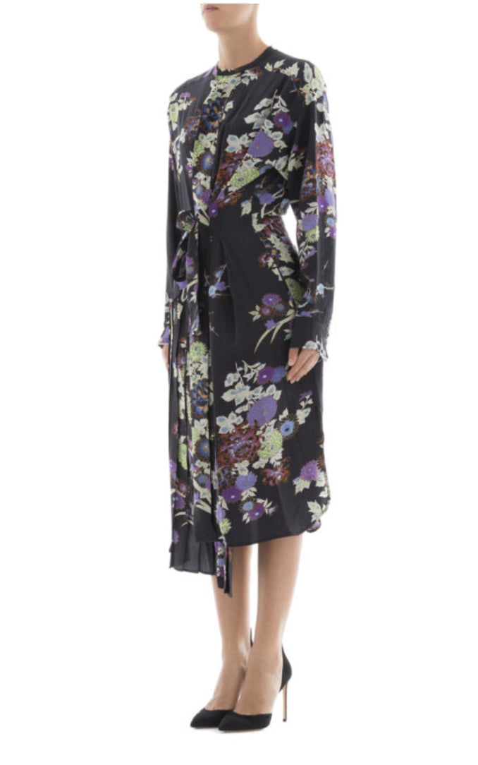 ISABEL MARANT
Iam floral silk asymmetric dress